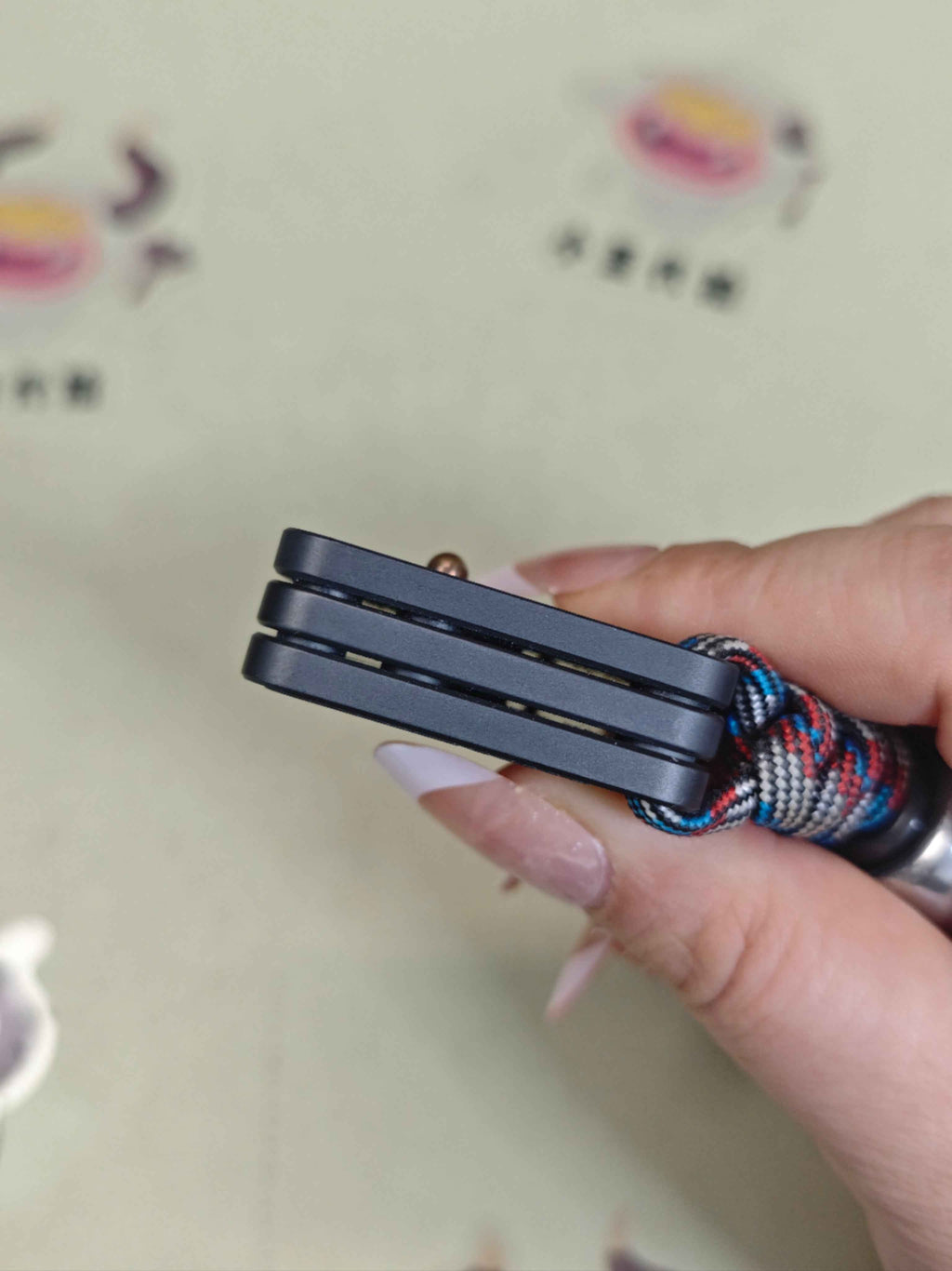 AAA Push Card Stainless Steel