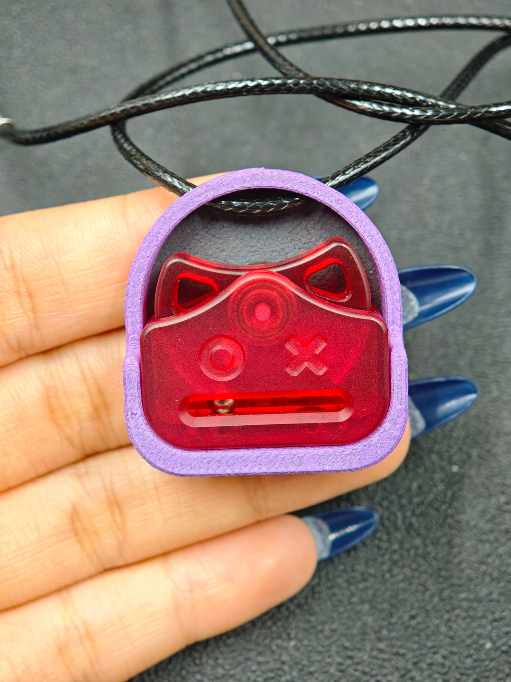 Demon Ji Emoji Pendant POM