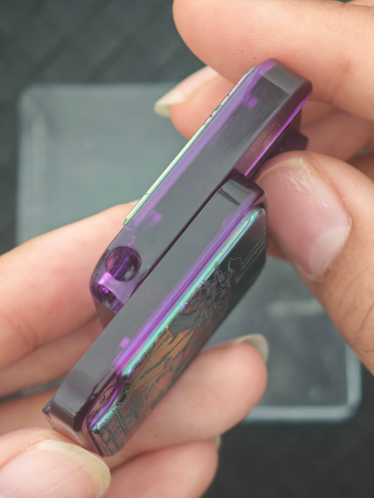 Mini Crystal Titanium Color-Anodized