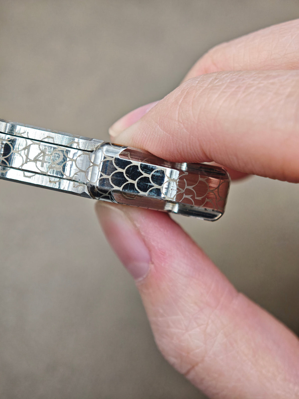 Viper1.0 Stainless Steel Engraved