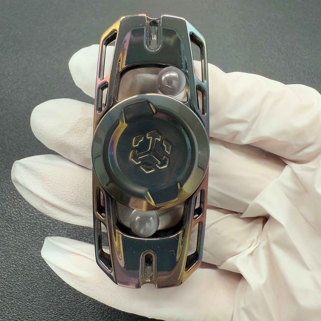 Ling Yin Zirconium Color-Anodized Polished