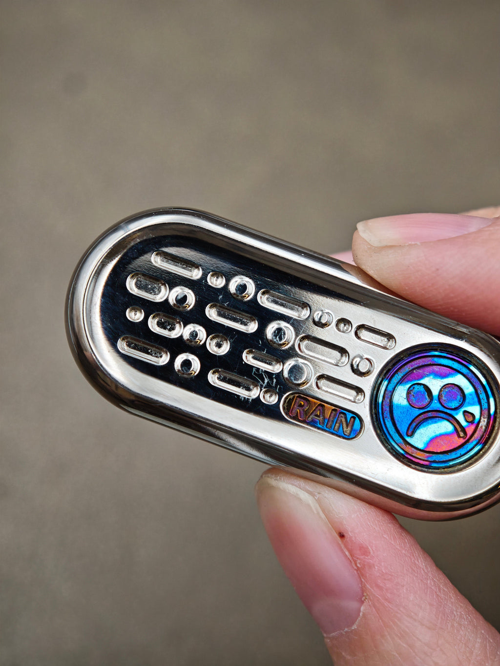 Clicker Board Titanium Polished