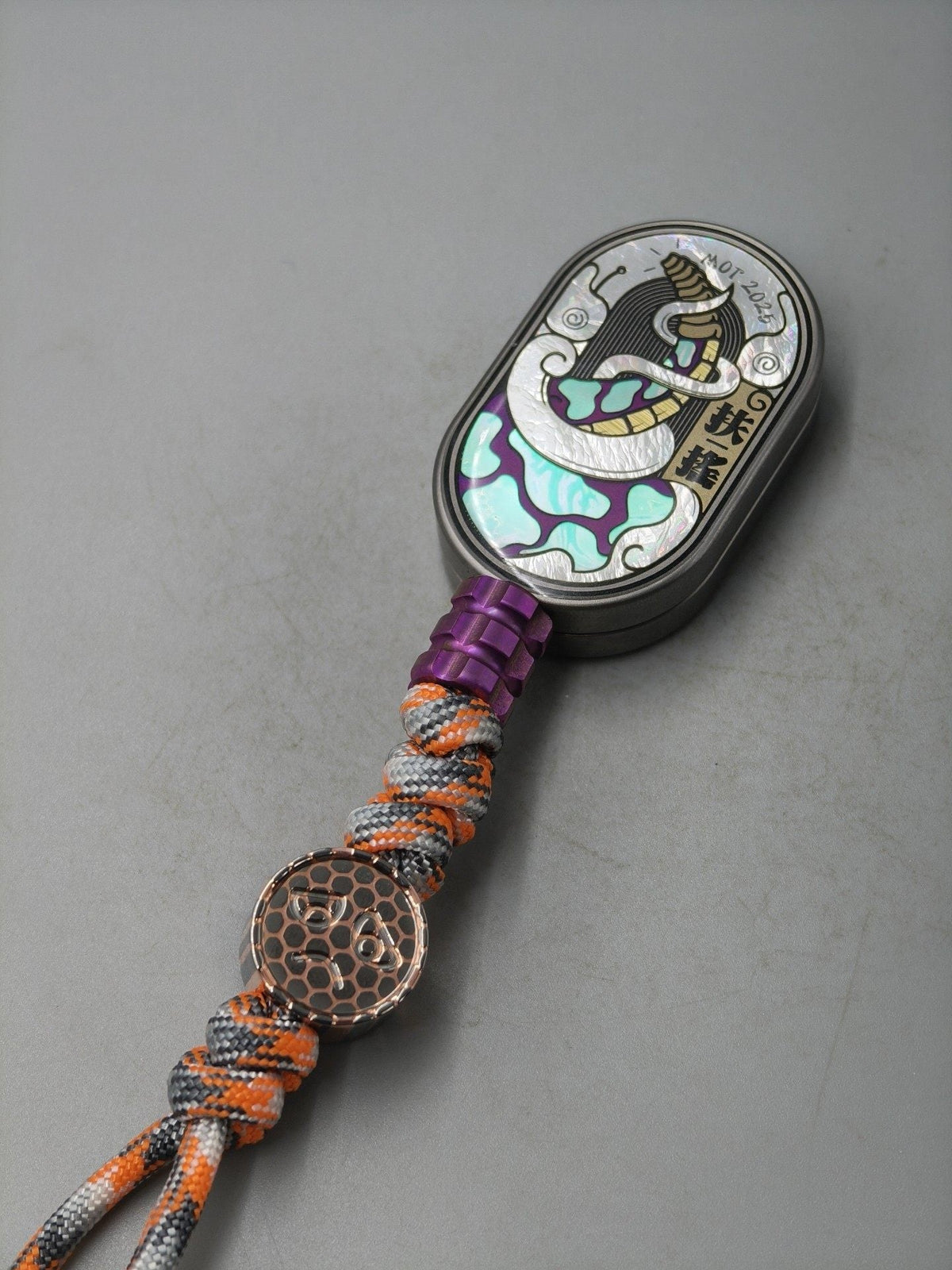 Groove Pro-Fu Yao Colored Titanium Purple + Superconductor bead
