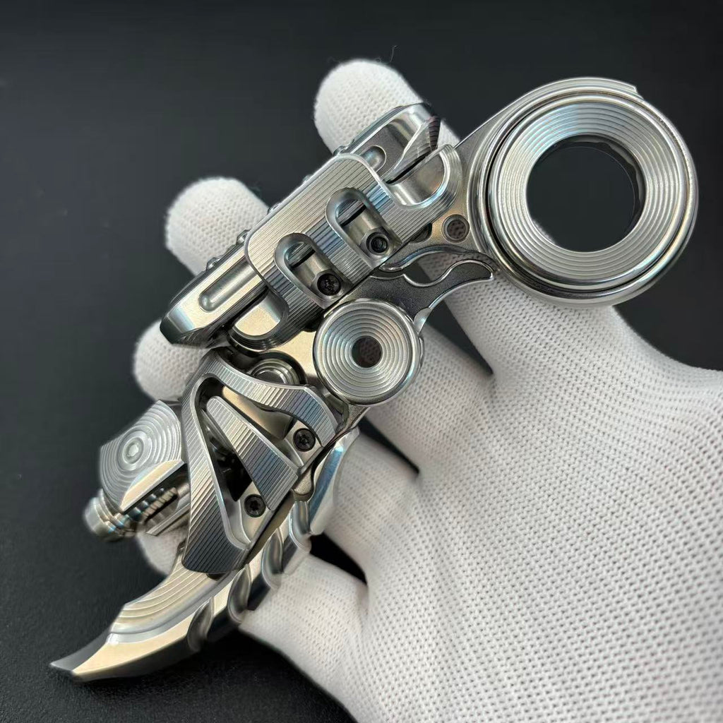 Exoskeleton Magnetic Mechanical Stainless Steel Blasted