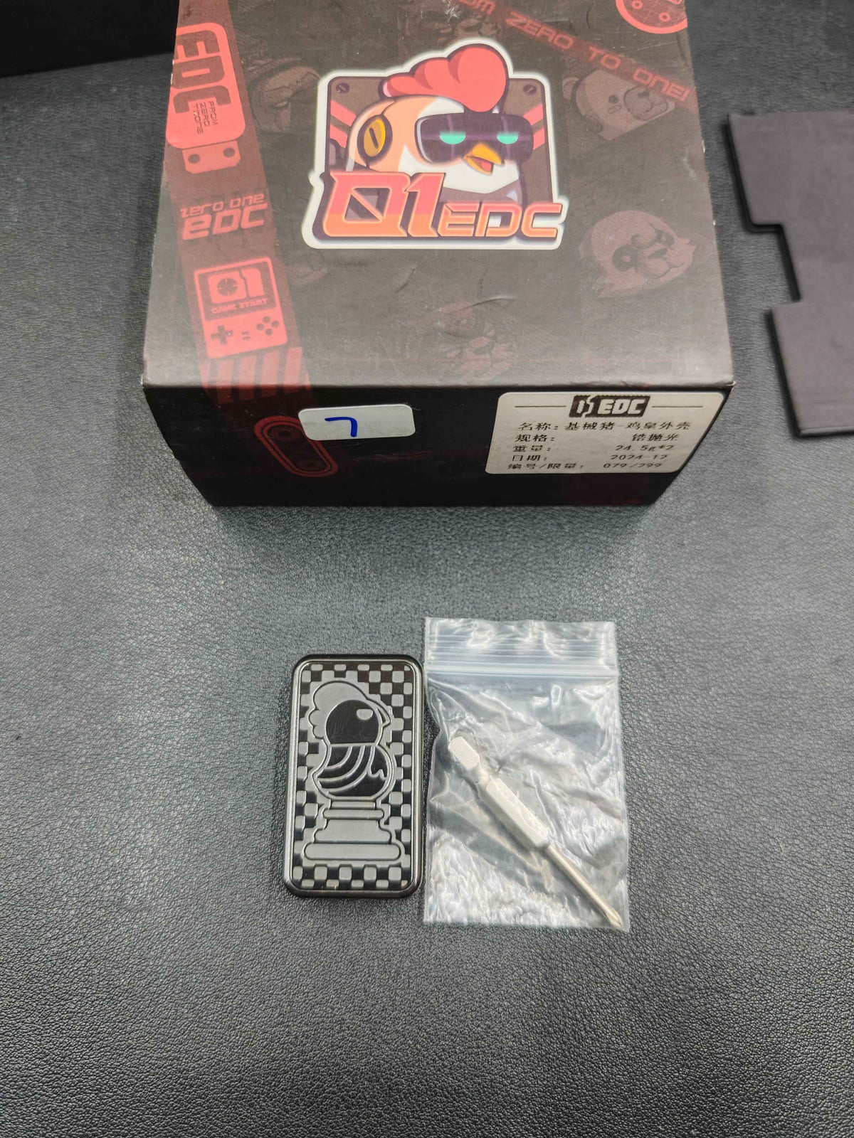Mech Pig Zirconium Polished