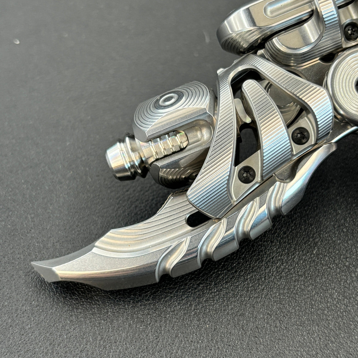 Exoskeleton Magnetic Mechanical Stainless Steel Blasted