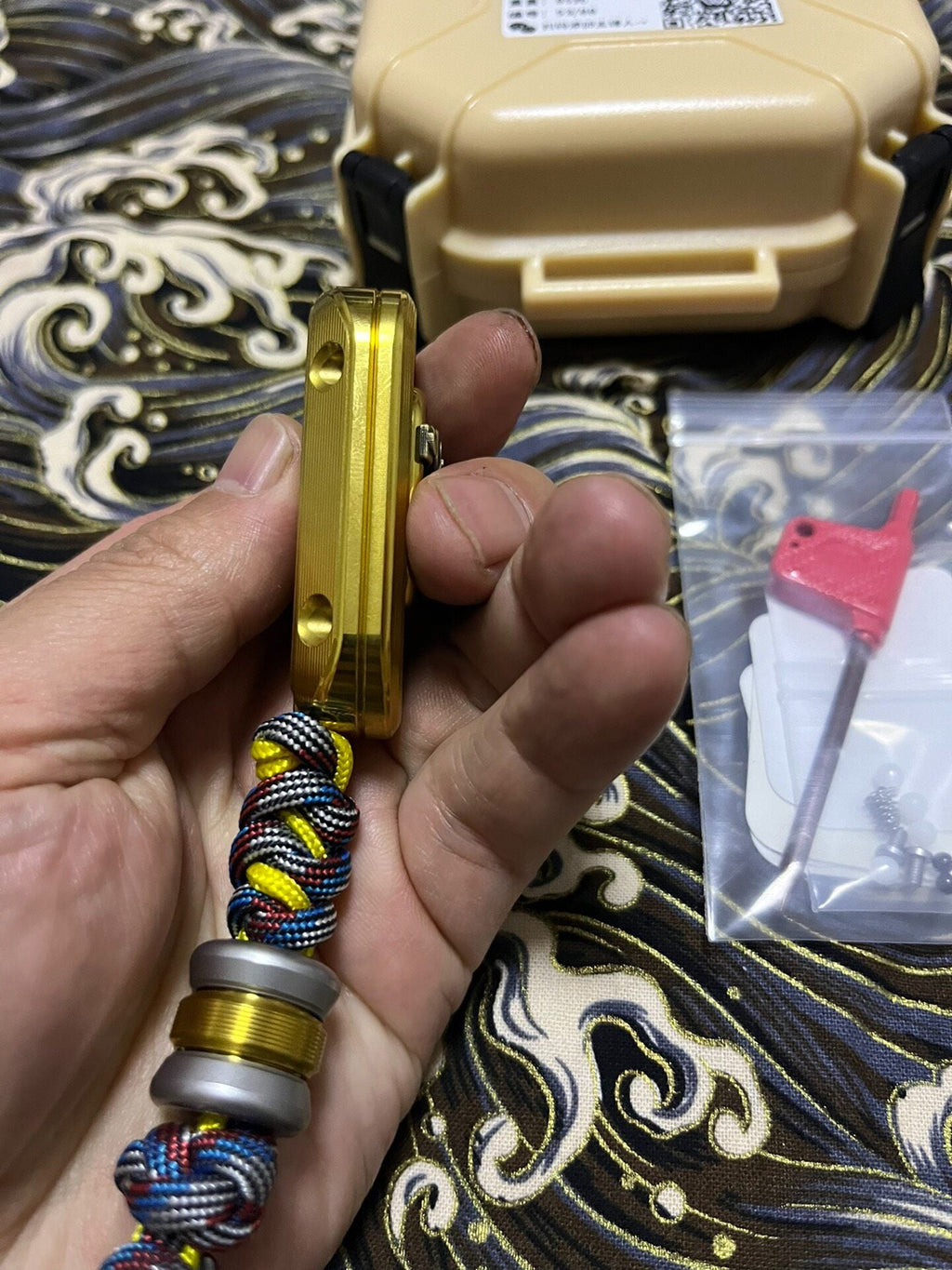 Popping Brass Titanium