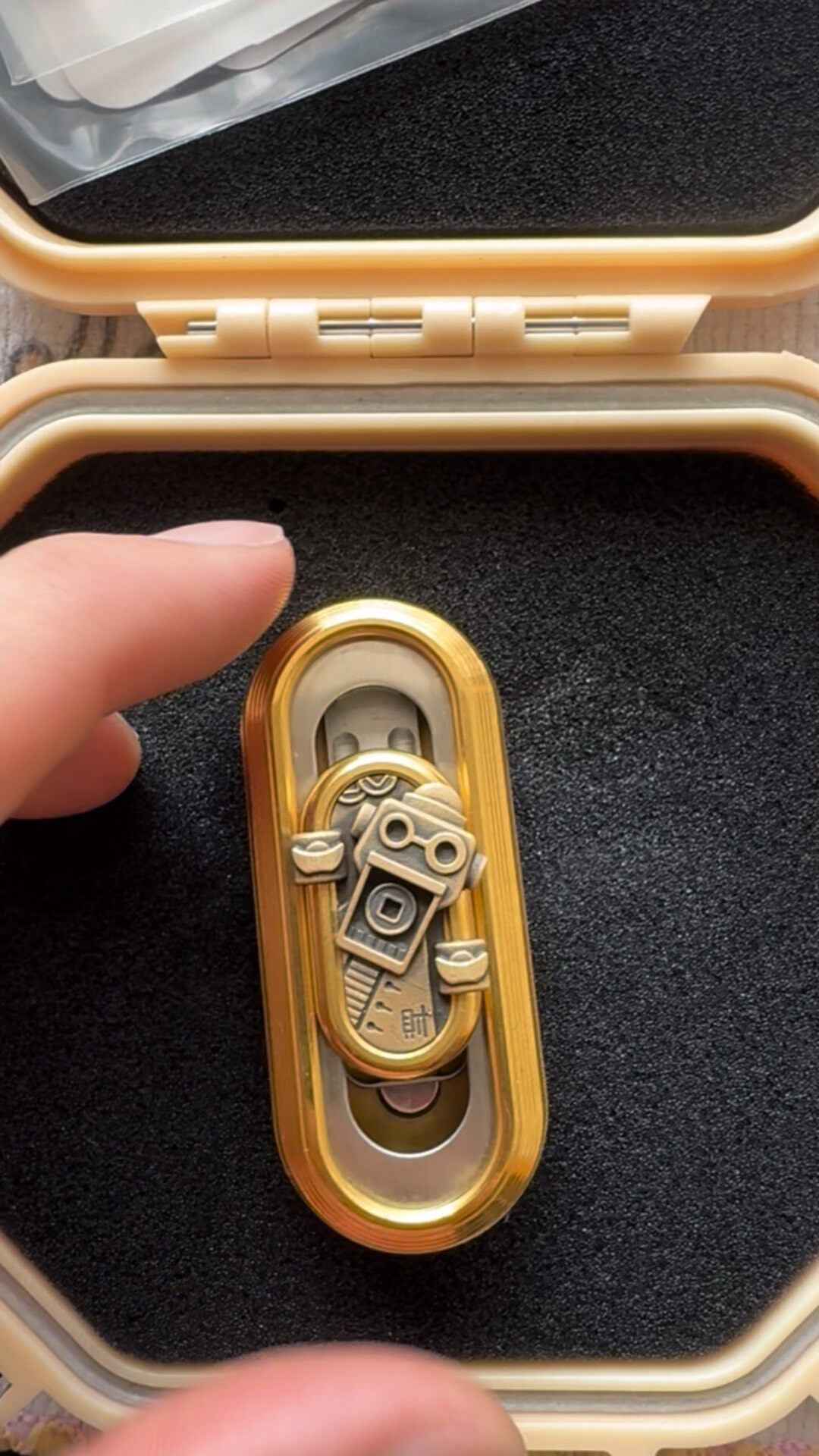 Popping Stainless Steel
