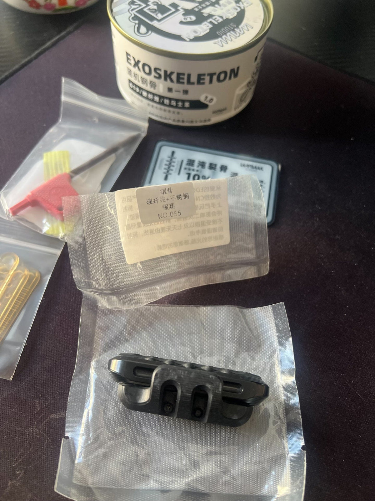 EXOSKELETON Carbon Fiber Stainless Steel