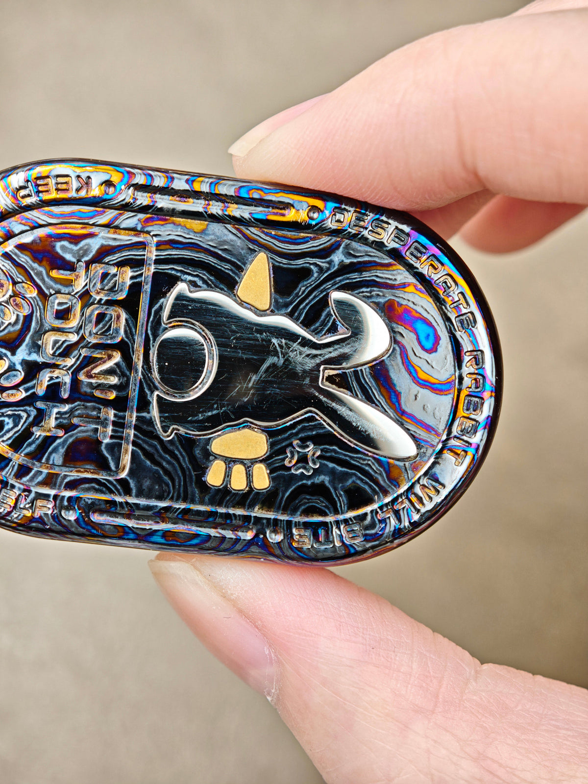Grumpy Rabbit Rhythm Zirconium Zircuti