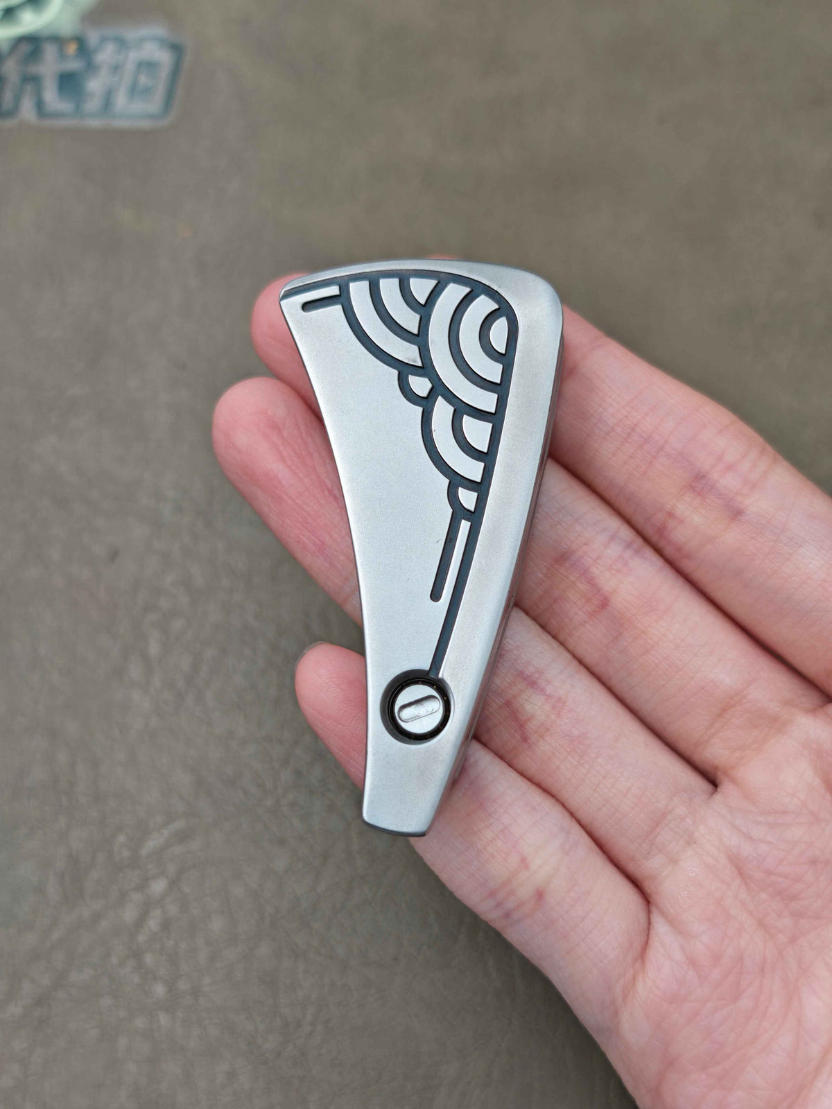 NAYICI Peacock Feather Stainless Steel