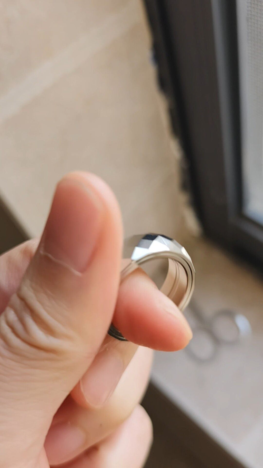 Pig Ring Size #25 Titanium