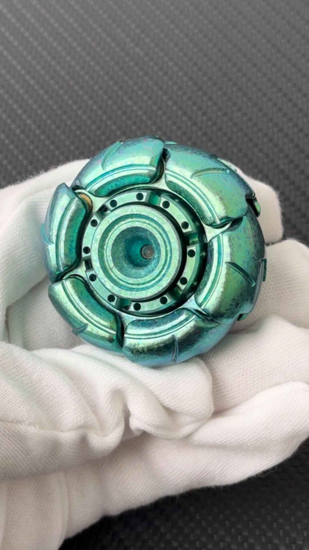 Pillbug Crystallized Titanium