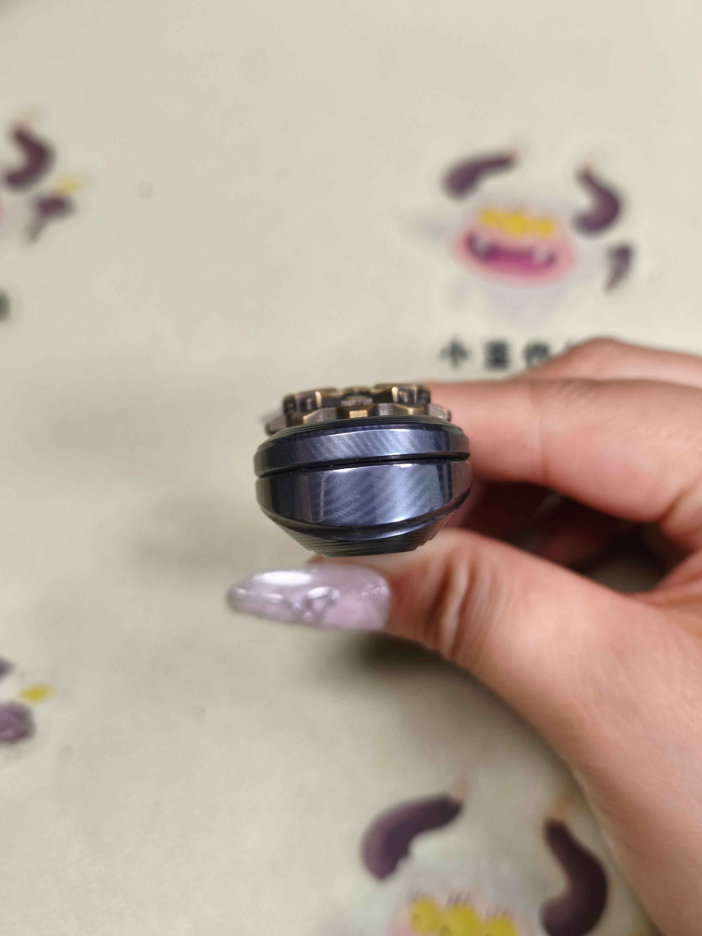 Popping Damasteel PVD Coated