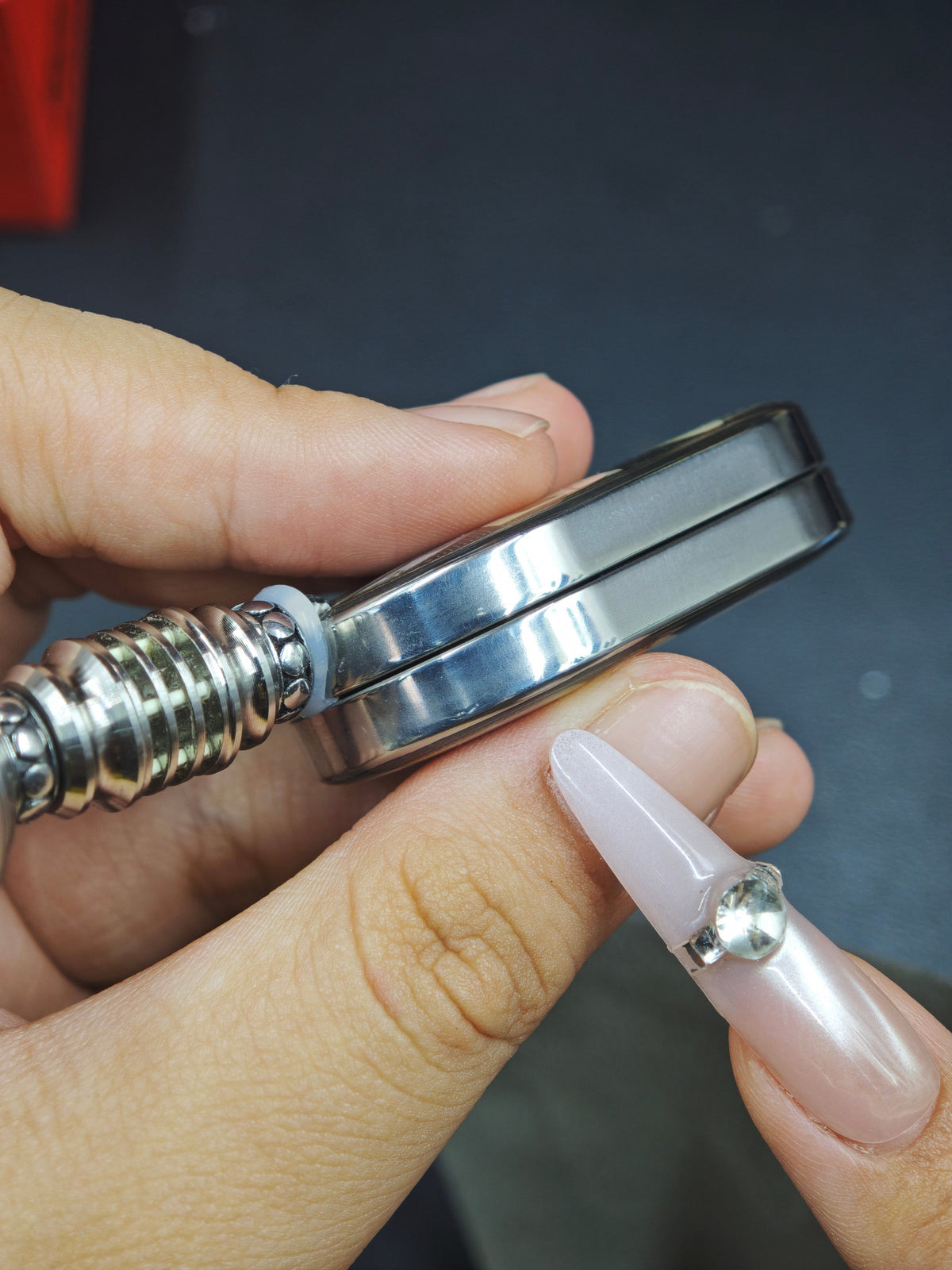 Couture Dragon Rhythm Titanium Resin-Sealed Polished