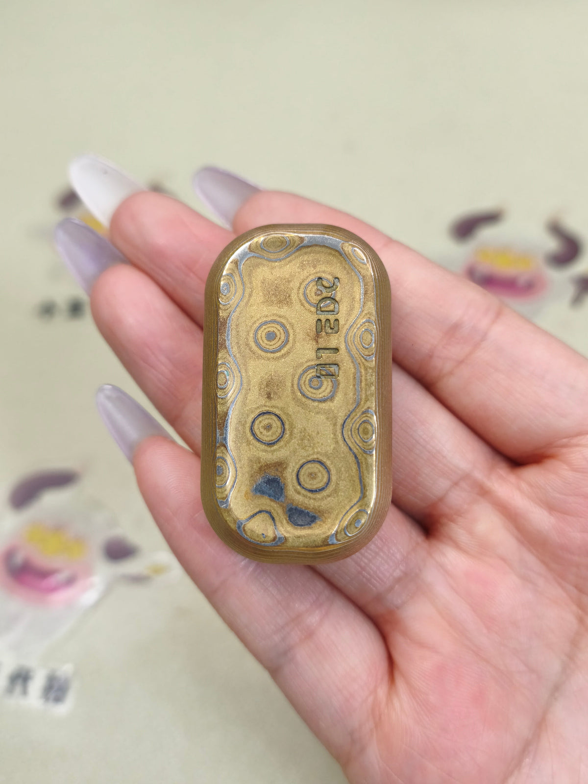Buckyball Core Mokume