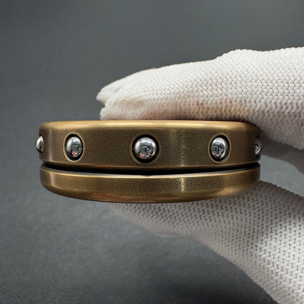Dealer Button Brass