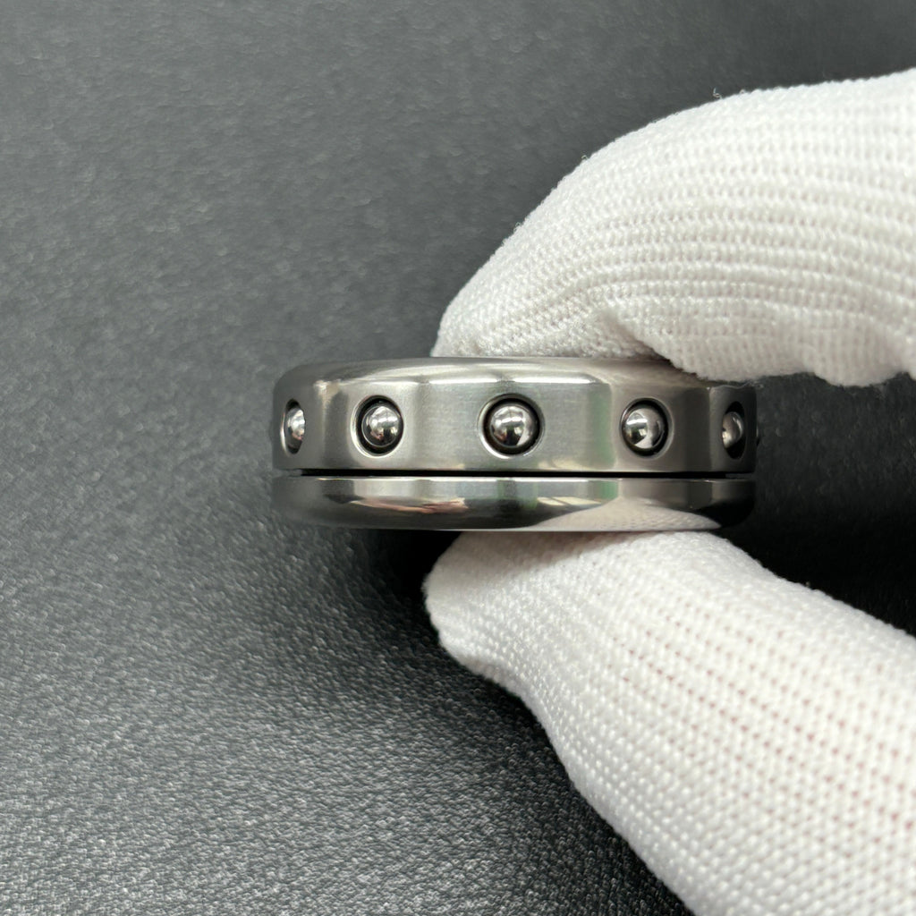 Dealer Button Stainless Steel
