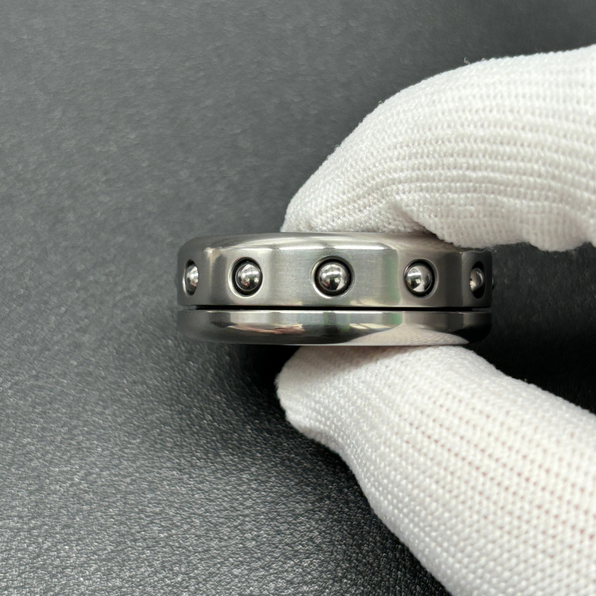 Dealer Button Stainless Steel