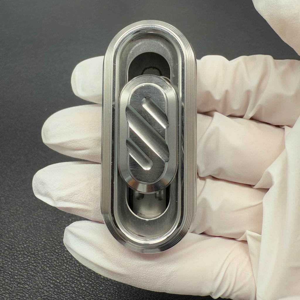 Popping Stainless Steel Blasted Polished