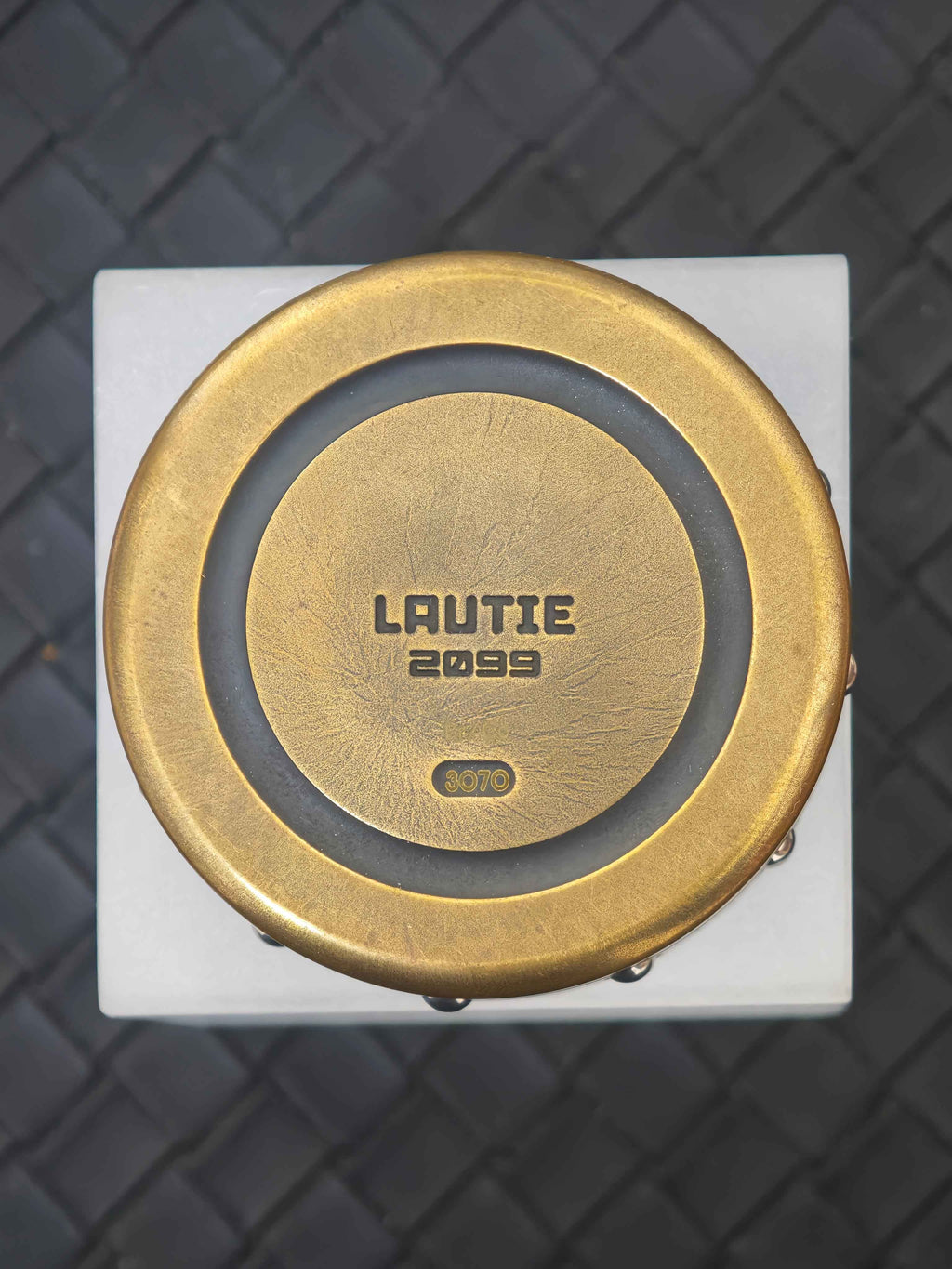 Dealer Button Brass