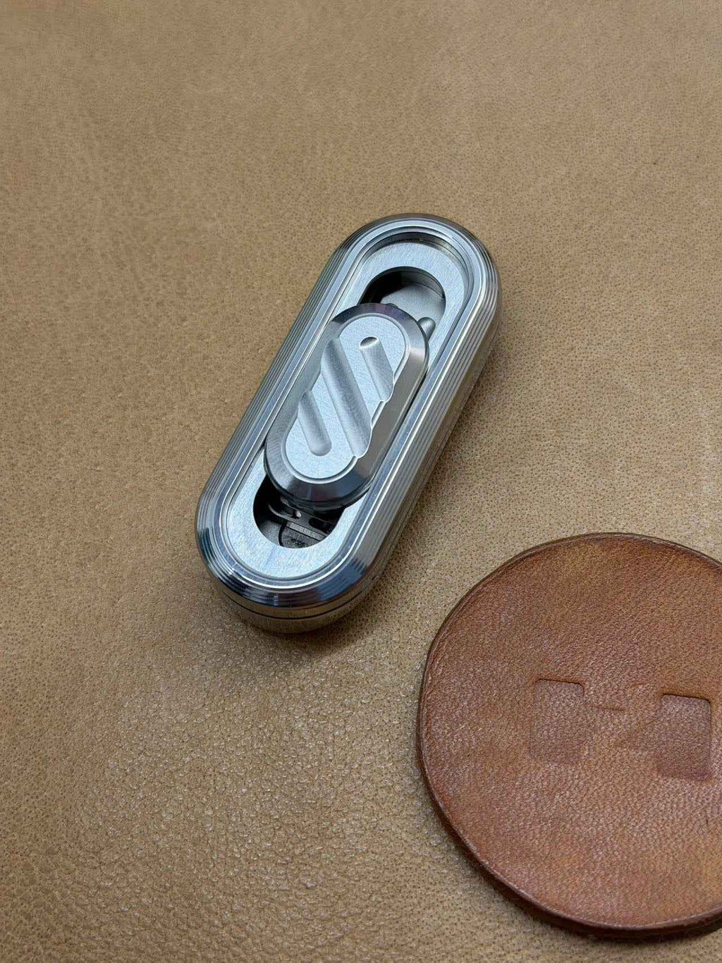 Popping Stainless Steel Blasted Polished