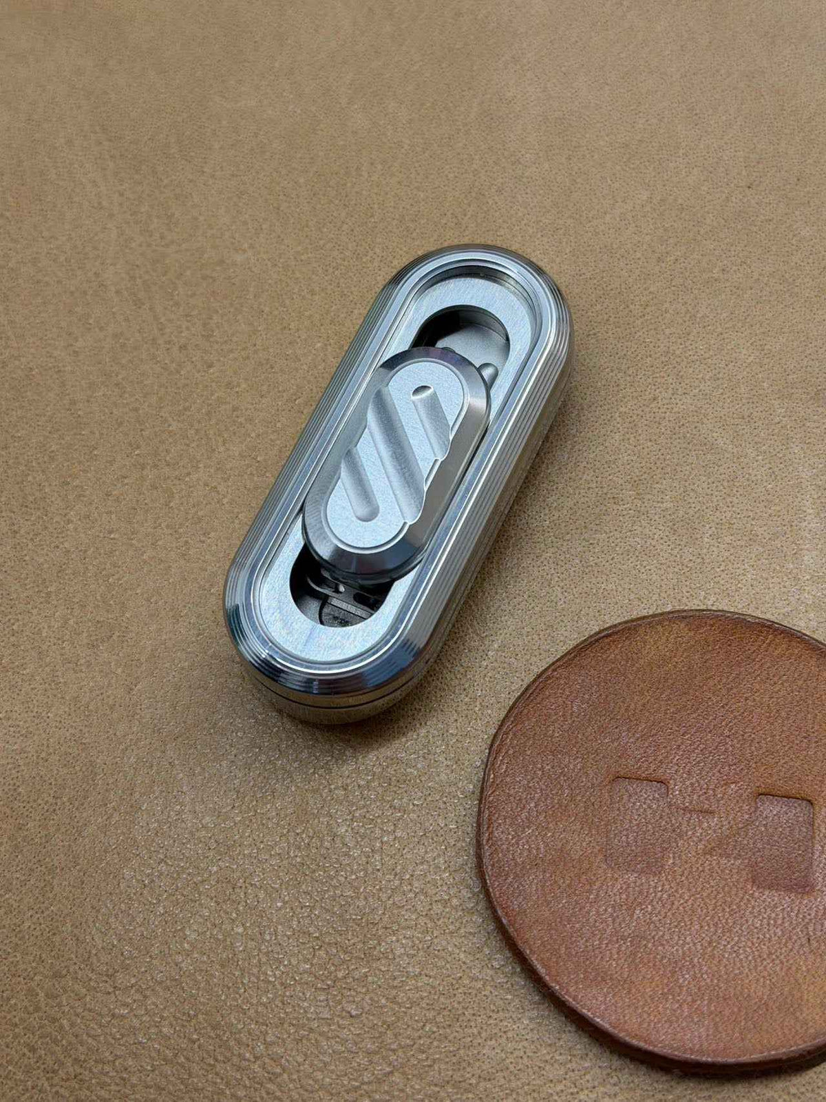Popping Stainless Steel Blasted Polished