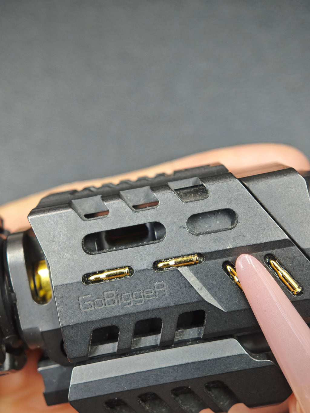 Punnk Zirconium Gold Plated Engraved