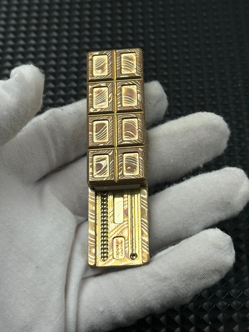 Wafer Chocolate Mokume