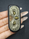 Owl Stainless Steel PVD Coated