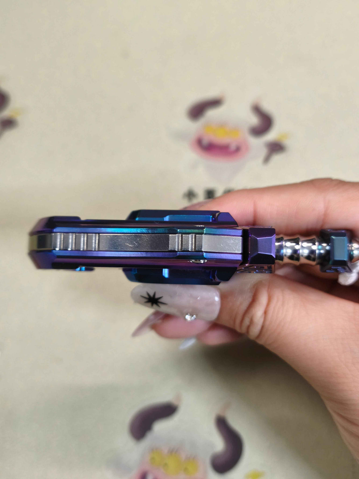Taia Sword Zirconium Oil Slick