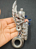 Exoskeleton Magnetic Mechanical Stainless Steel Blasted