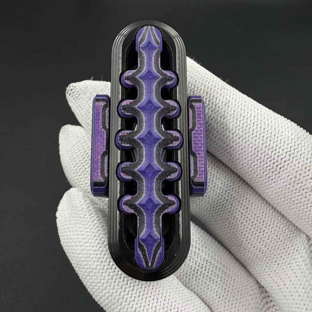 EXOSKELETON G10 Pink Purple Black Bone Core Stainless Steel