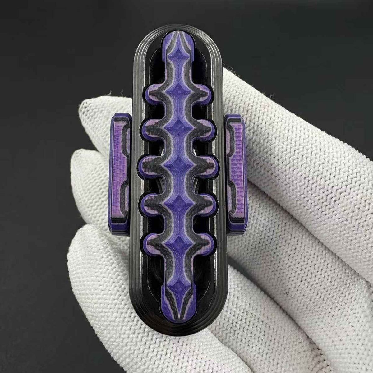 EXOSKELETON G10 Pink Purple Black Bone Core Stainless Steel