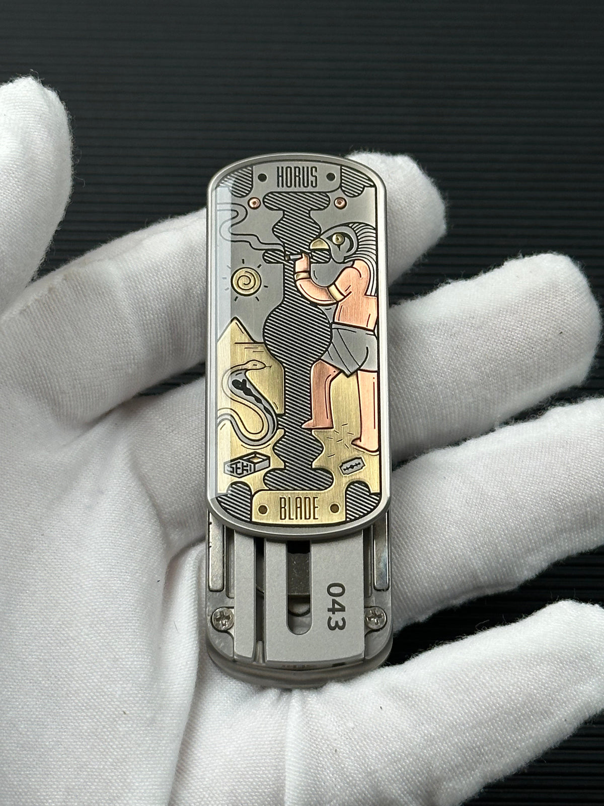 Pharaoh'S Resolve Titanium Copper