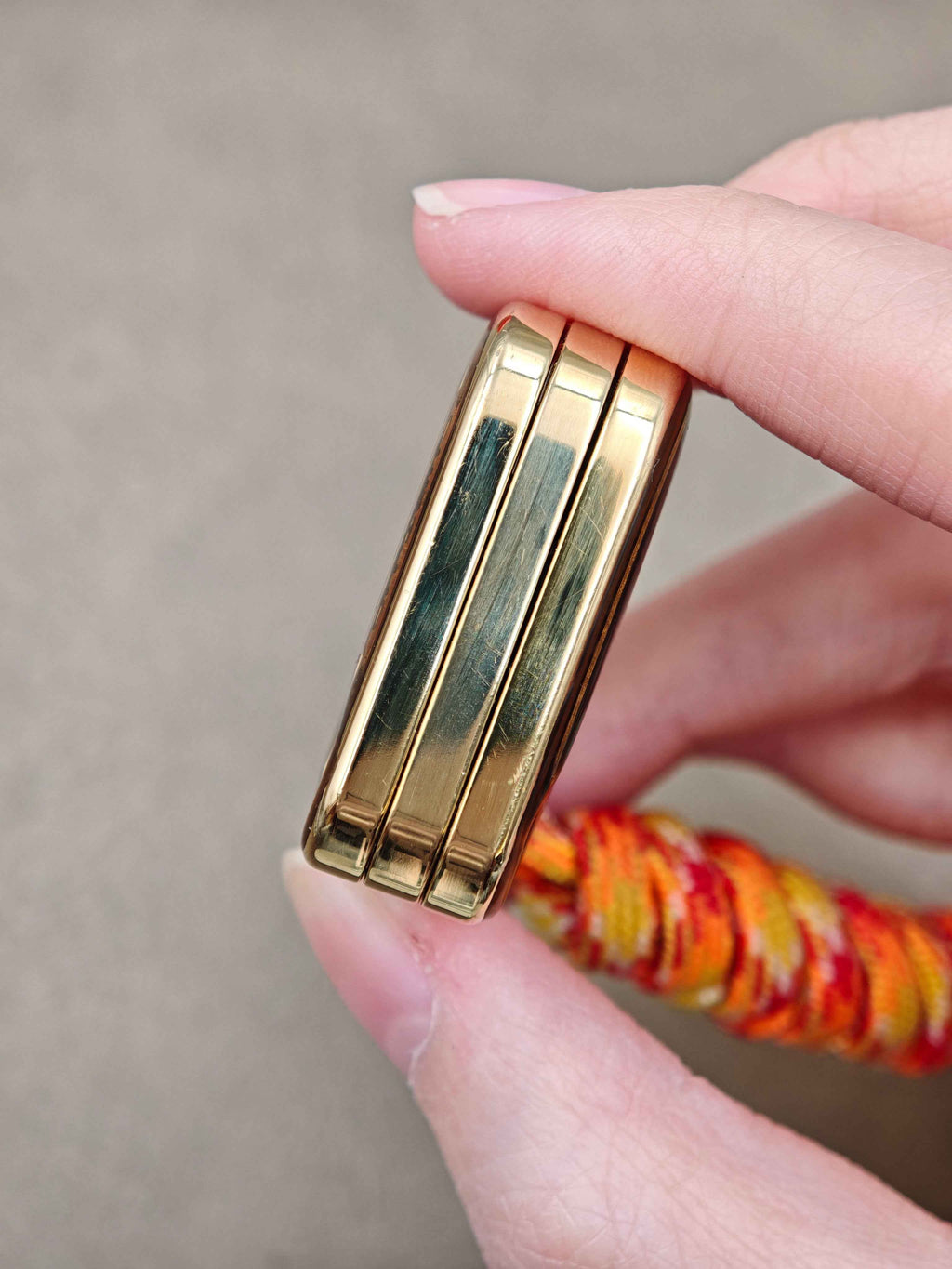 SNAP Zirconium Gold Plated Resin-Sealed