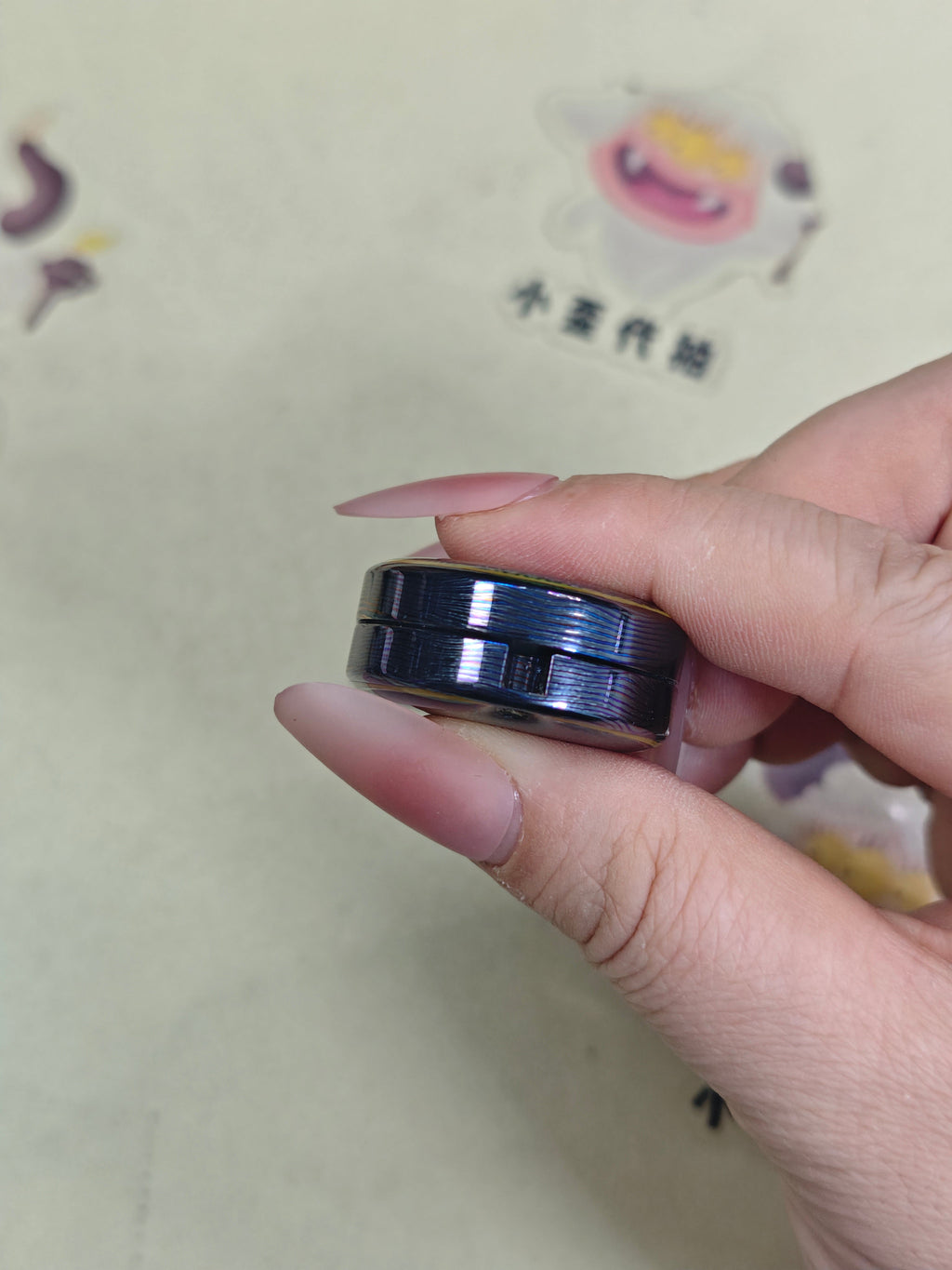 Grumpy Rabbit Rhythm Zircuti Resin-Sealed