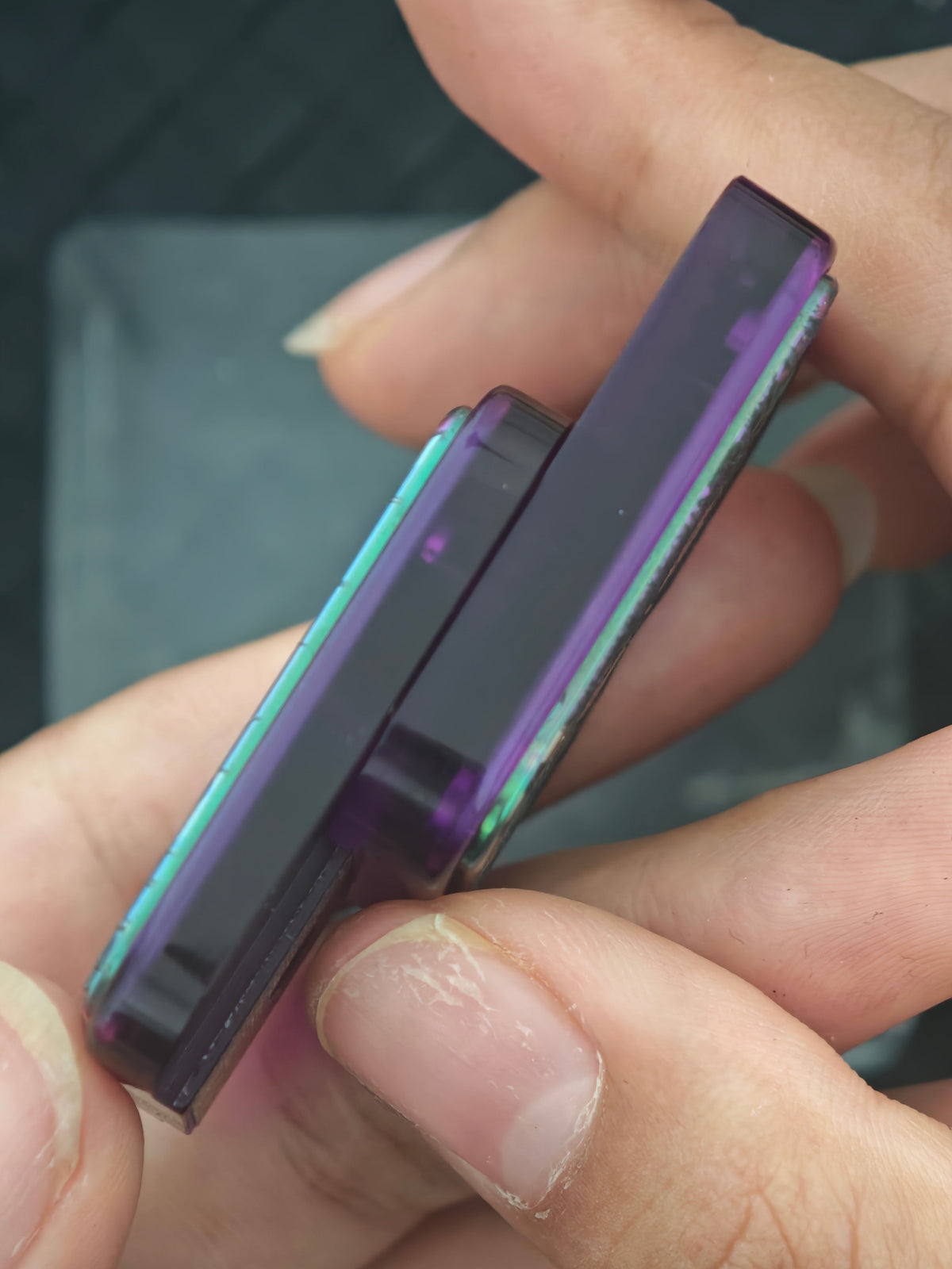 Mini Crystal Titanium Color-Anodized