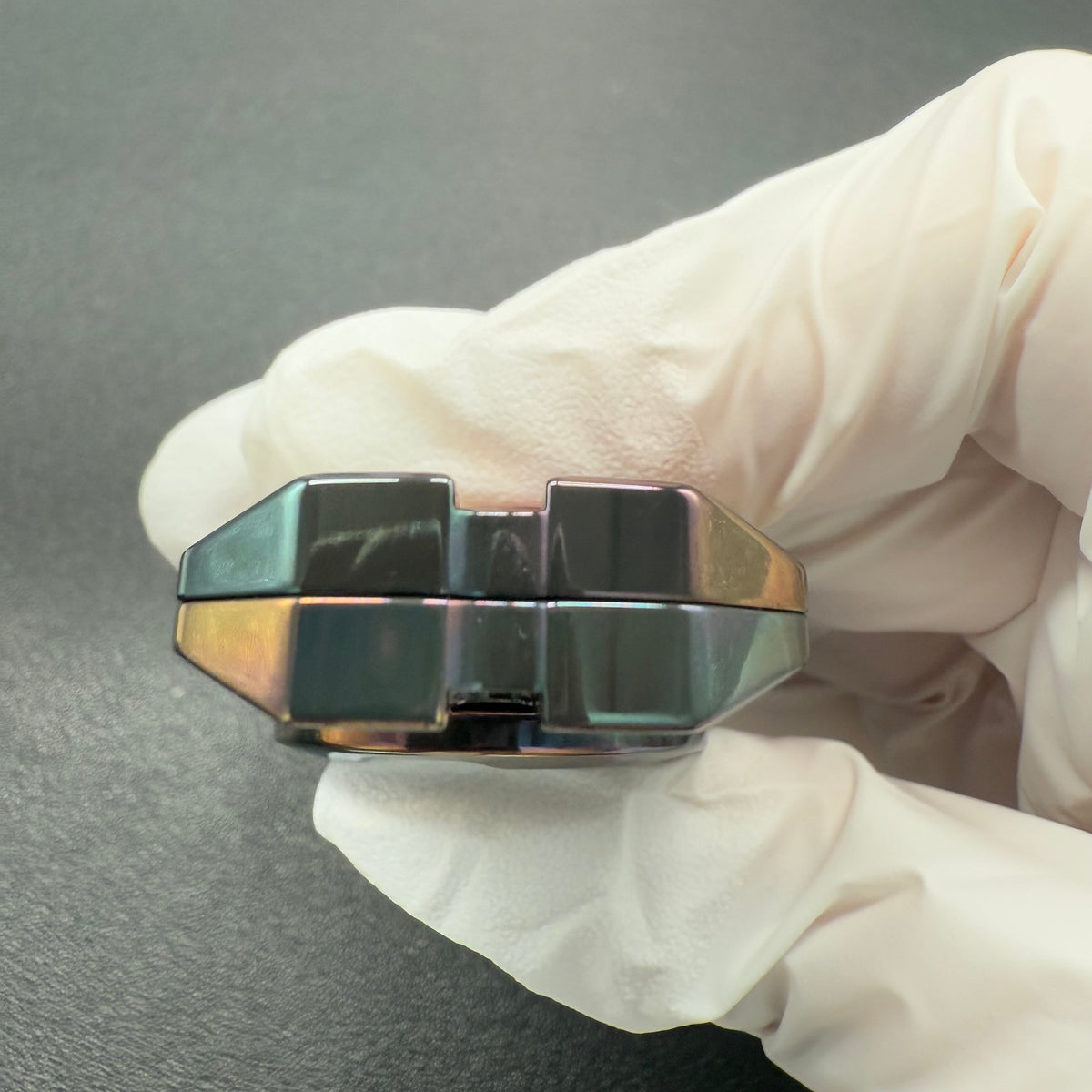 Ling Yin Zirconium Color-Anodized Polished