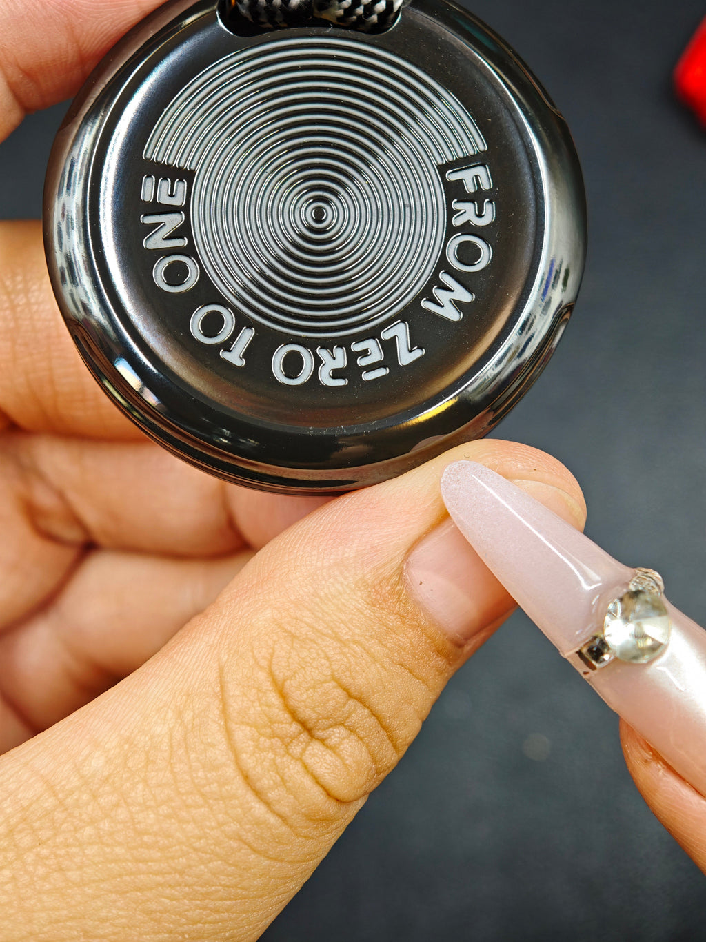 Time Badge Zirconium