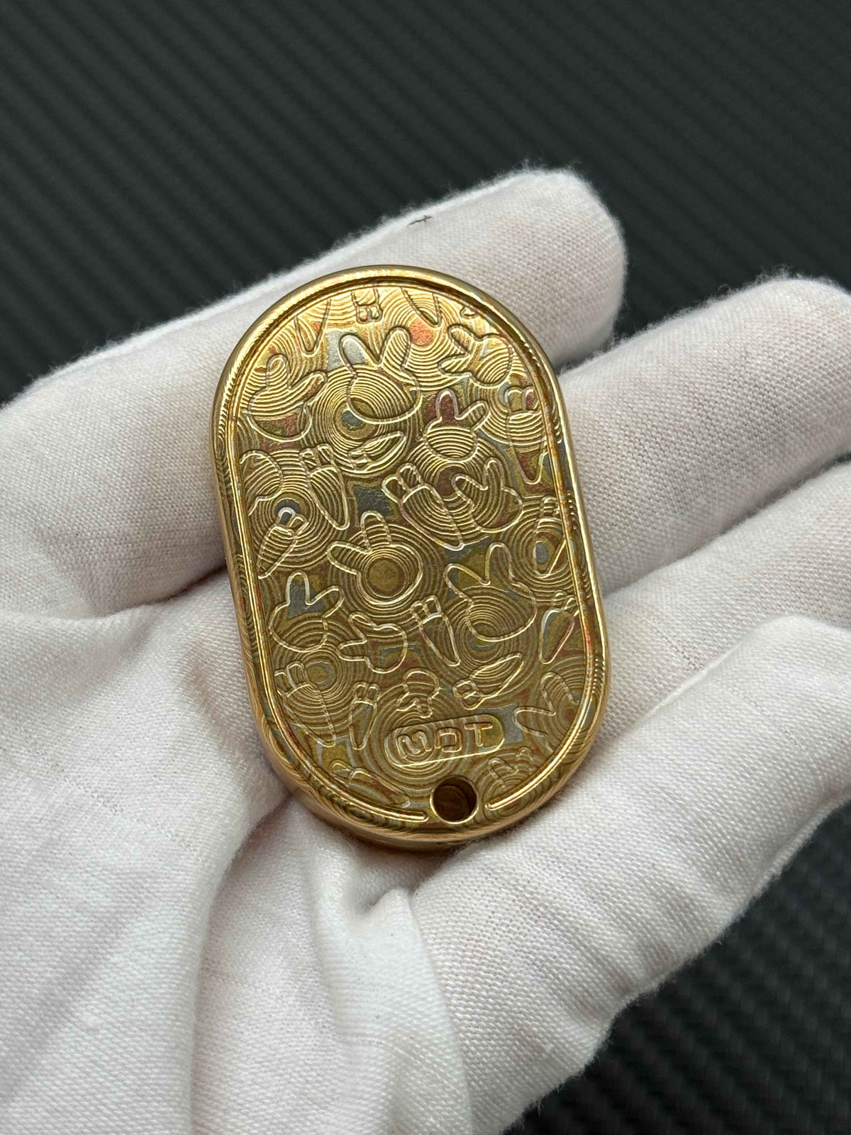 MIX Mokume Etched Polished