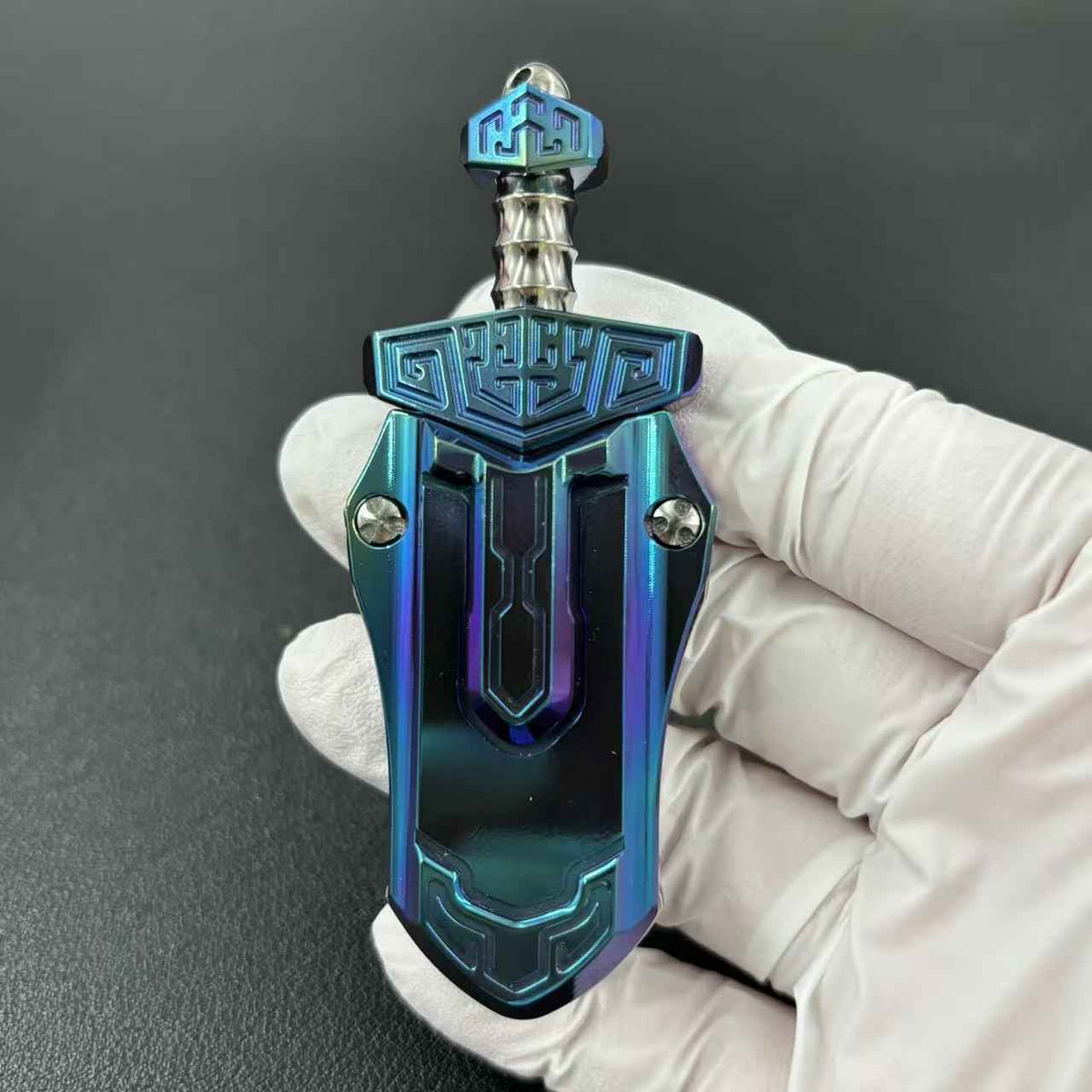 Taia Sword Zirconium Oil Slick