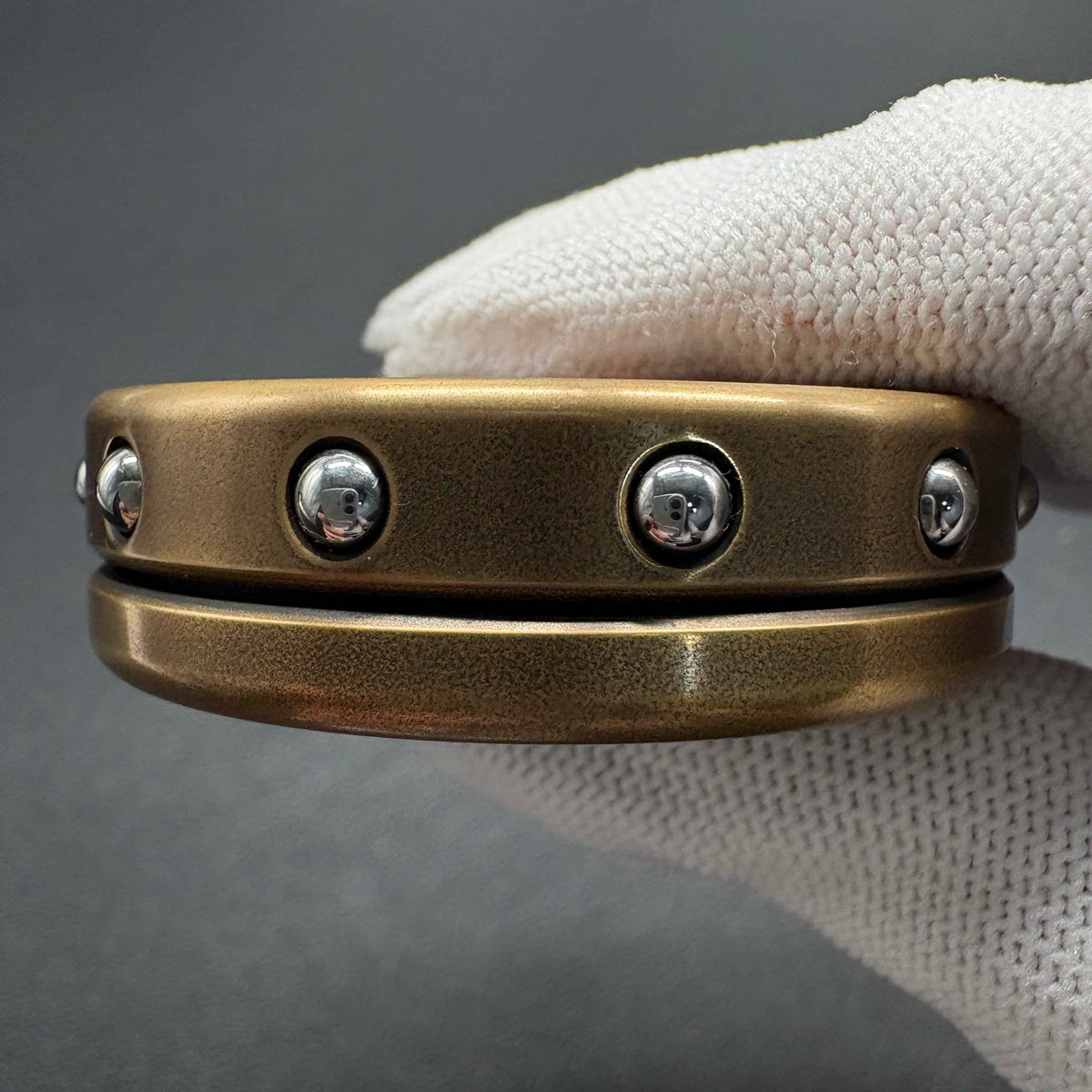 Dealer Button Brass