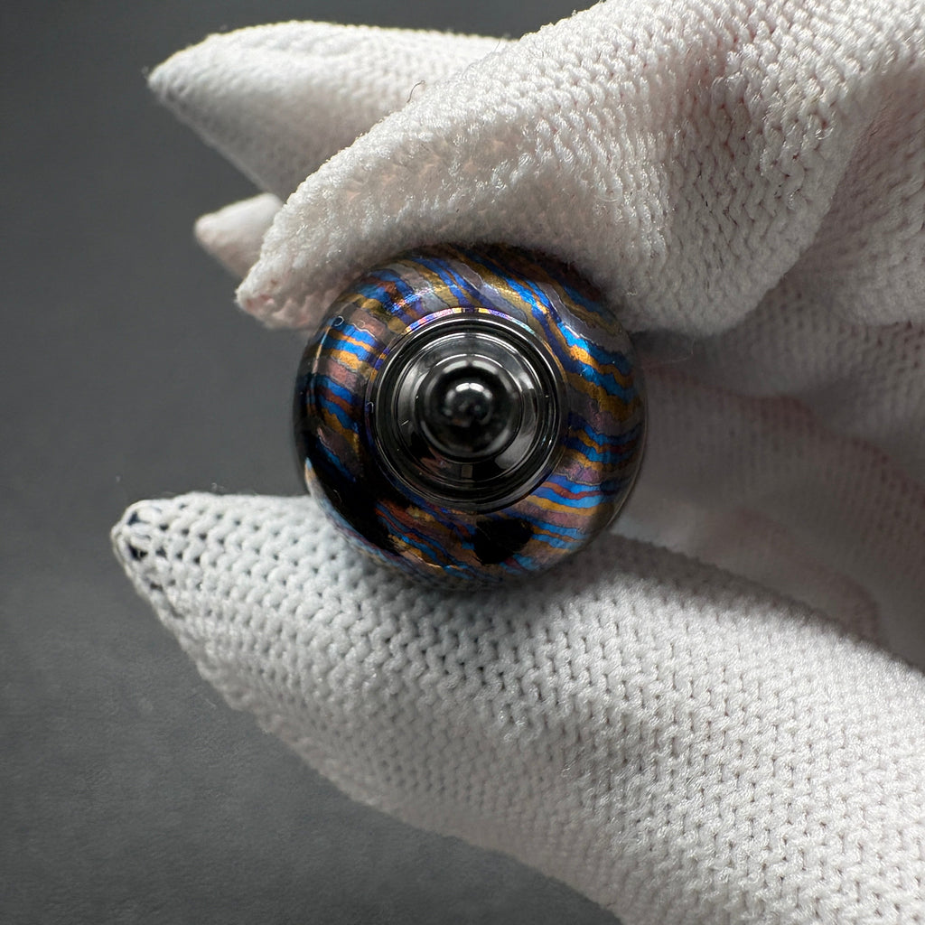 Wine Immortal Zircuti Color-Anodized Polished