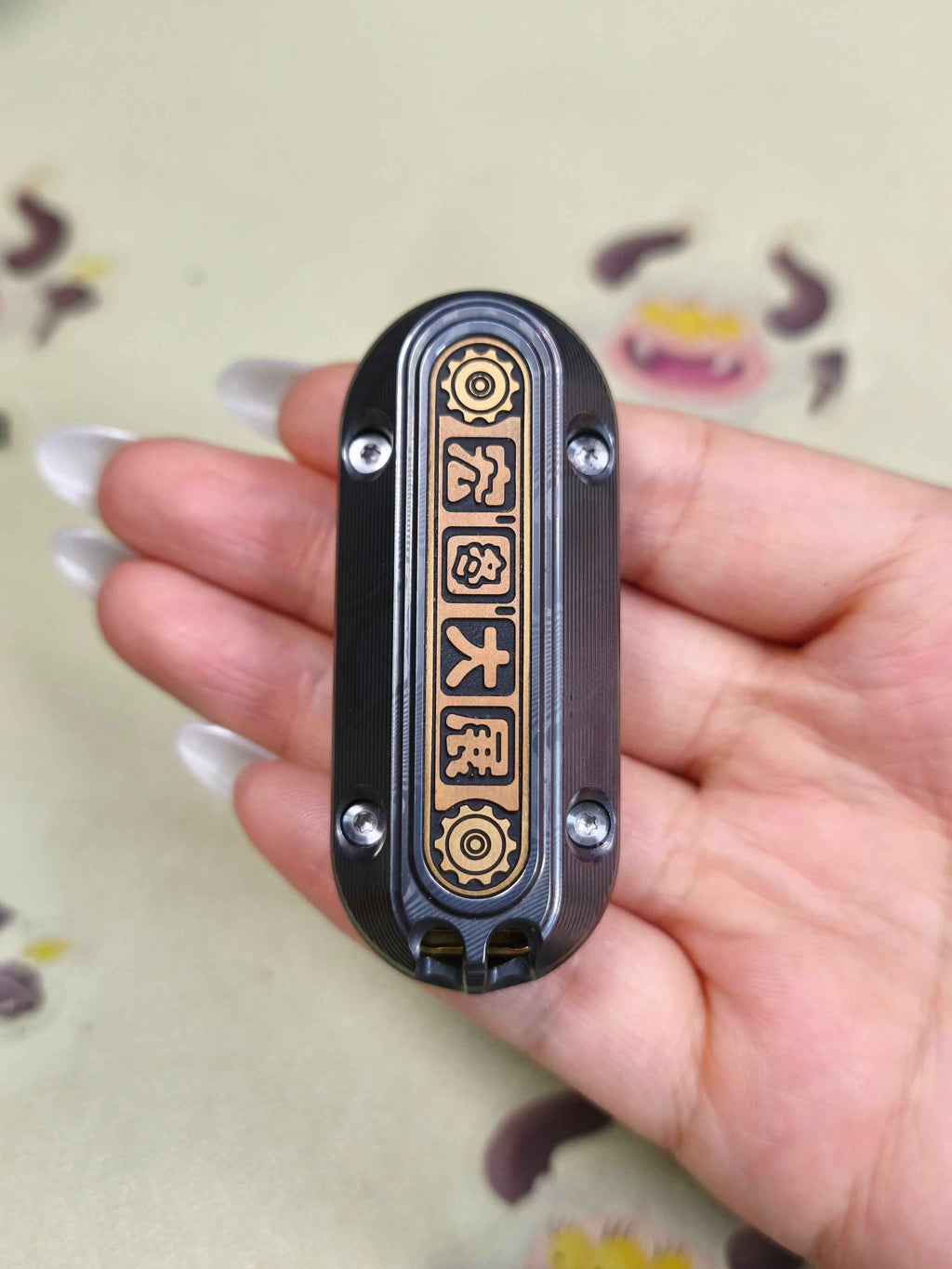 Popping Damasteel PVD Coated
