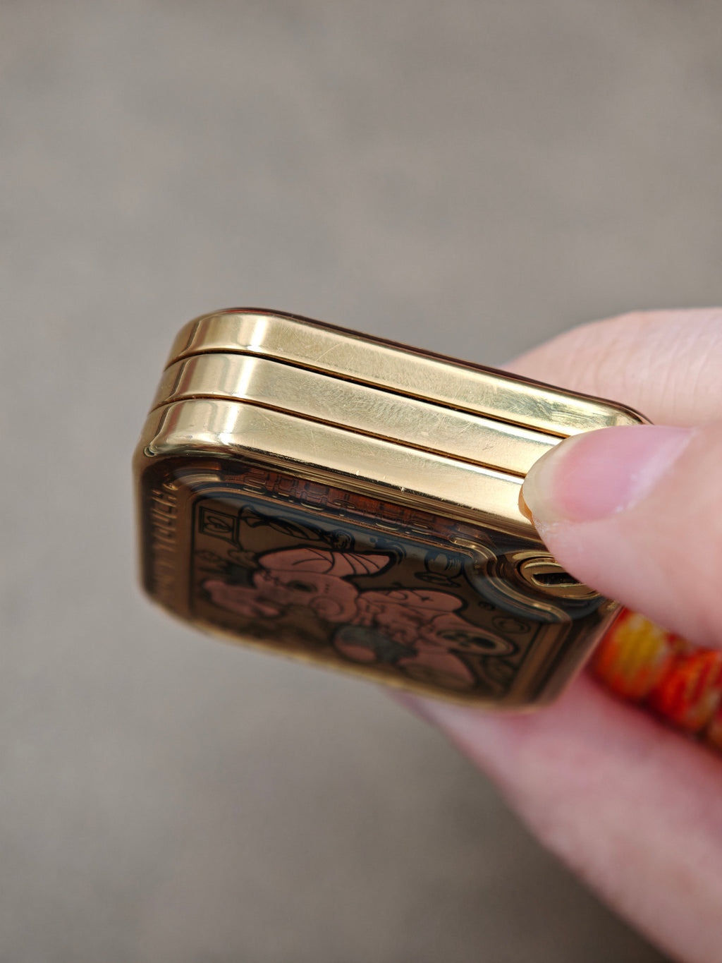 SNAP Zirconium Gold Plated Resin-Sealed