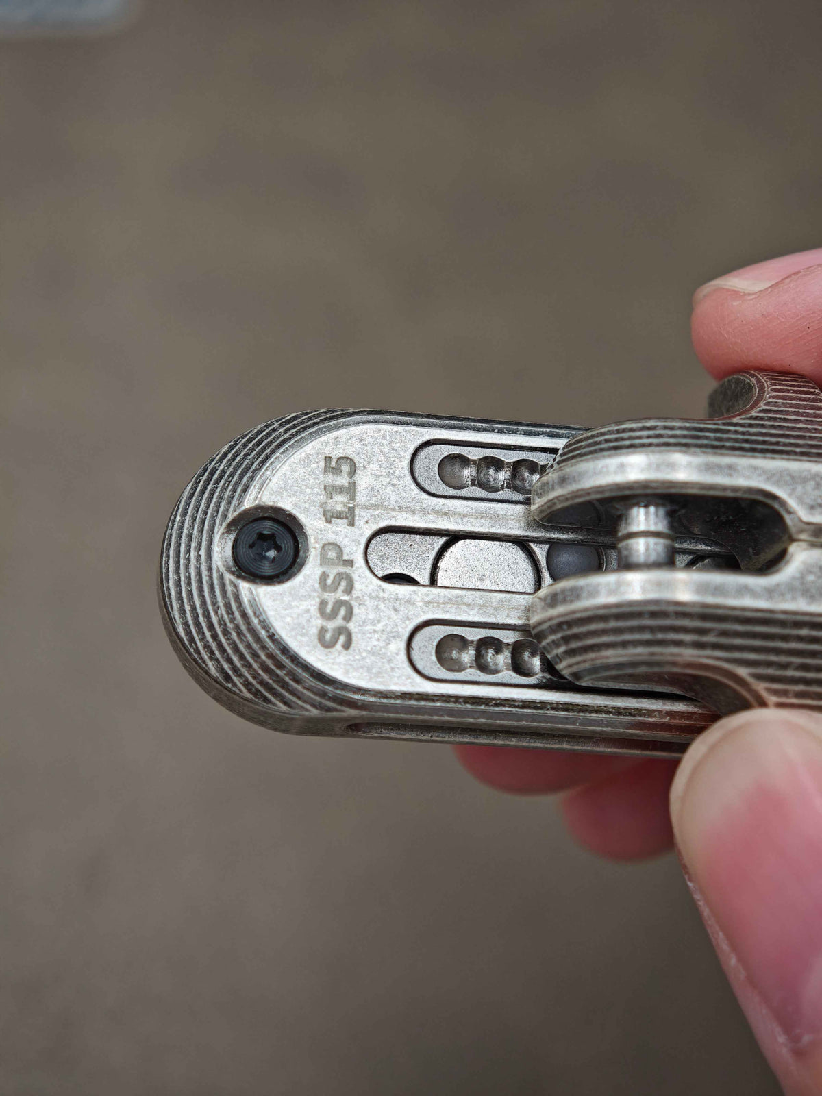 Exoskeleton Magnetic Mechanical Stainless Steel Distressed