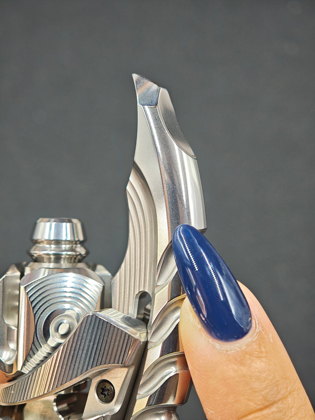 Exoskeleton Magnetic Mechanical Stainless Steel Blasted