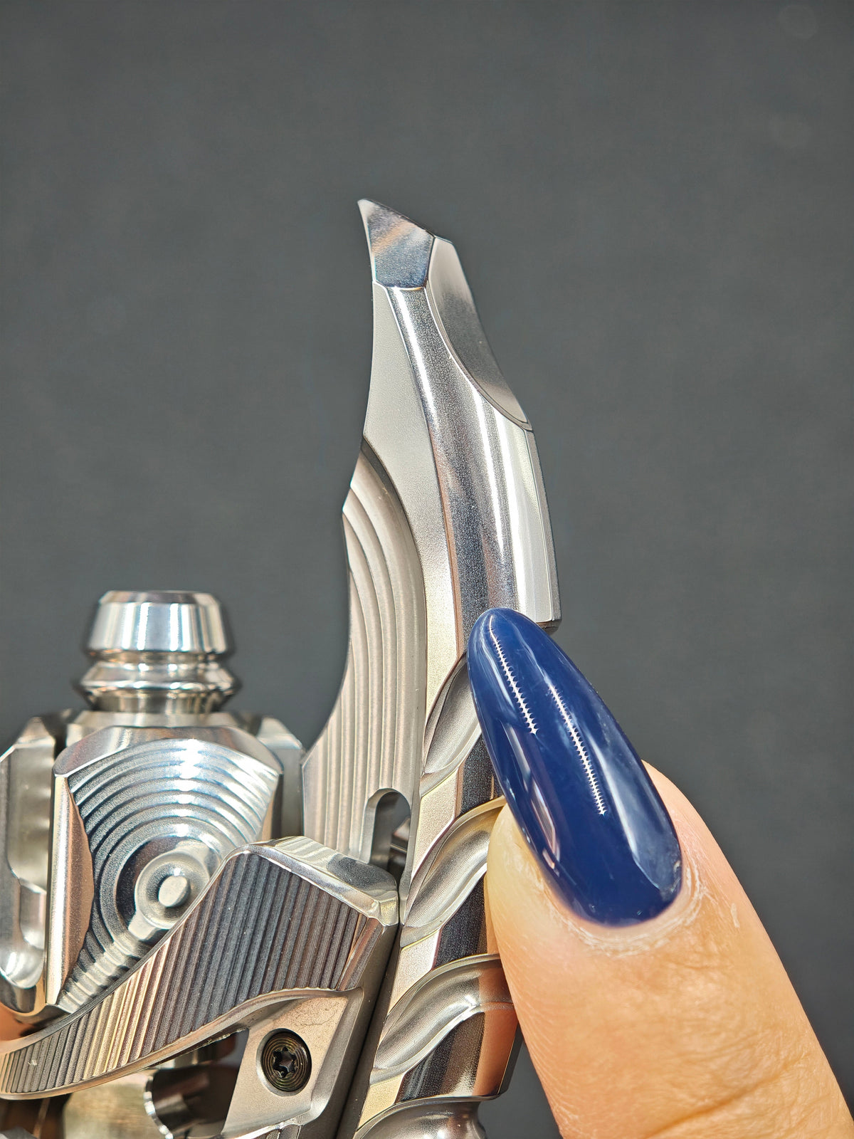 Exoskeleton Magnetic Mechanical Stainless Steel Blasted