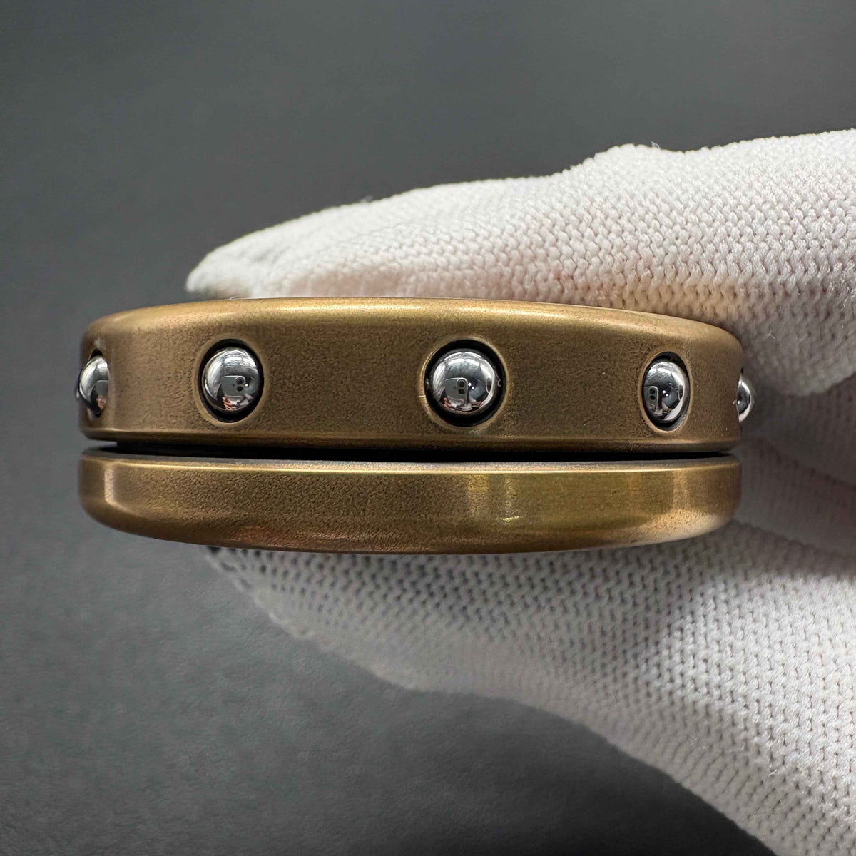 Dealer Button Brass